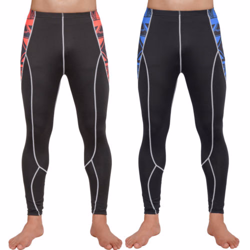 Pink Men’s Leggings, manufactured by Alayki International, custom activewear