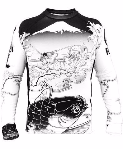 Rashguards With Logo, manufactured by Alayki International, custom activewear