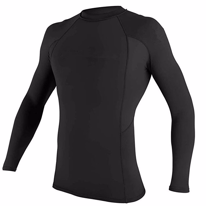Red Rashguards, manufactured by Alayki International, custom activewear