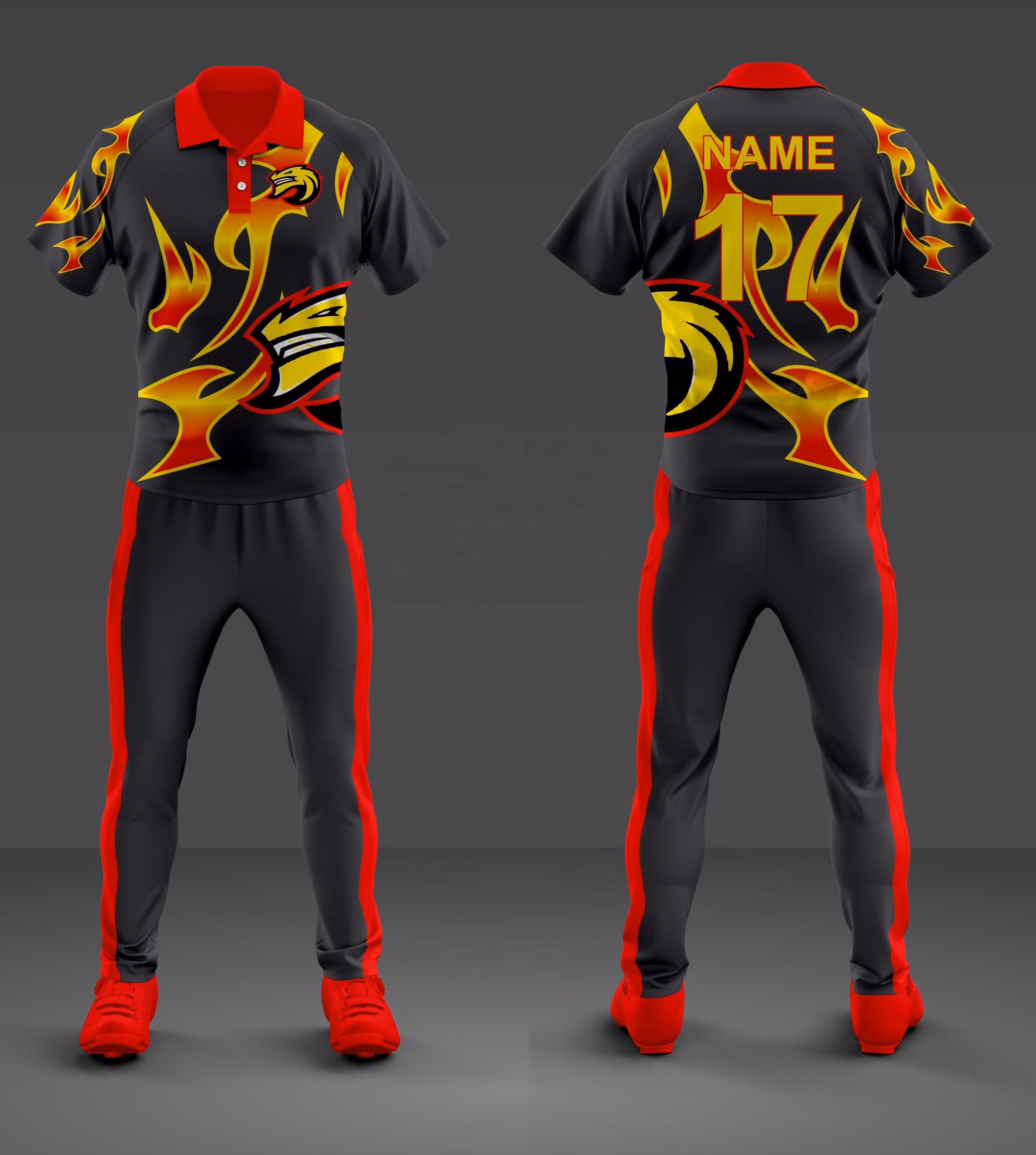School Cricket Uniforms, manufactured by Alayki International, custom cricket apparel