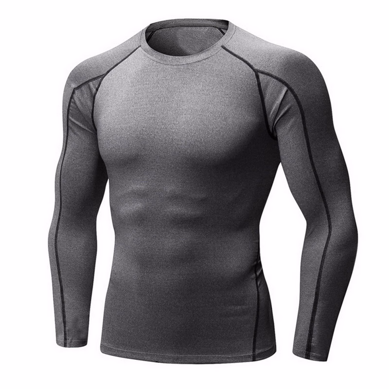 Screen Printed Men’s Long-Sleeve Shirts, manufactured by Alayki International, custom activewear