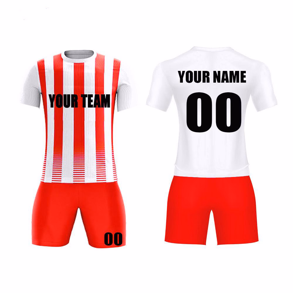 Soccer Jersey And Shorts Sets manufactured by Alayki International, custom soccer apparel