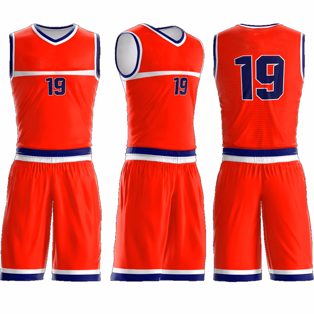 Sublimated Basketball Uniforms manufactured by Alayki International, custom basketball apparel