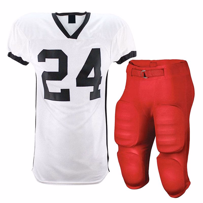 Sublimated Football Jerseys manufactured by Alayki International, custom American football apparel