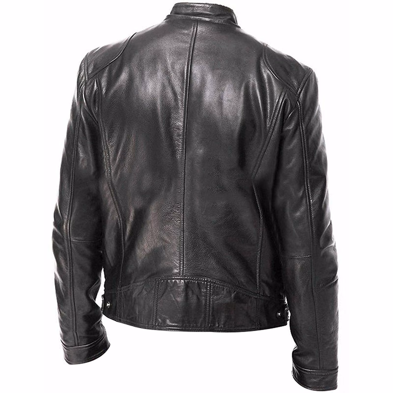 Tan Biker Men’s Leather Jackets, manufactured by Alayki International, custom leather jacket