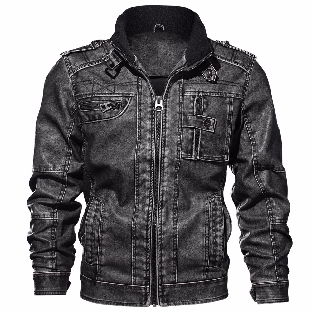 Tan Hooded Men’s Leather Jackets, manufactured by Alayki International, custom leather jacket