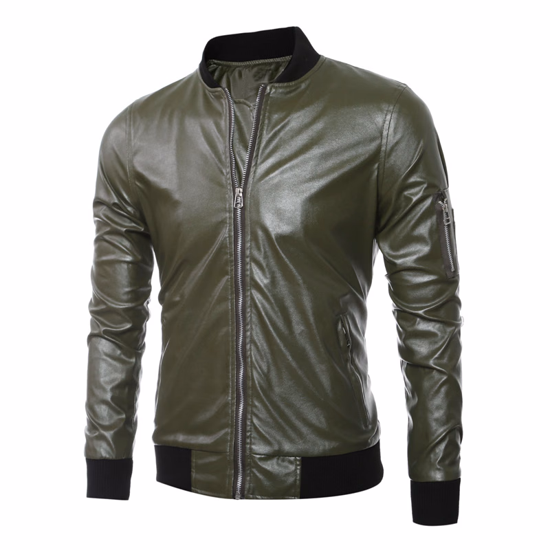Tan Nappa Men’s Leather Jackets, manufactured by Alayki International, custom leather jacket