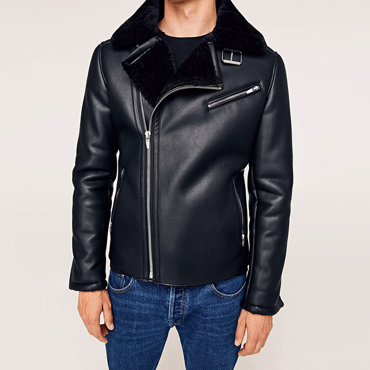 Tan Padded Men’s Fashion Leather Jackets, manufactured by Alayki International, custom leather jacket
