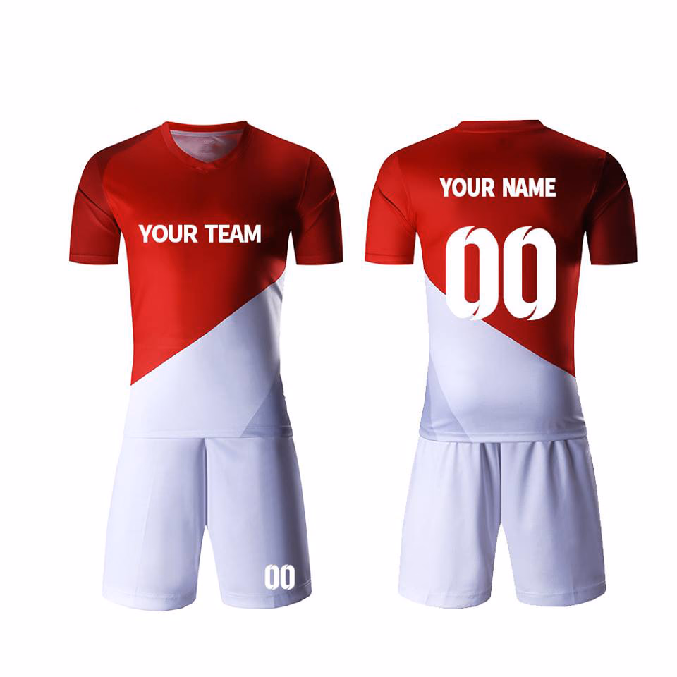 Two-Tone Soccer Uniforms manufactured by Alayki International, custom soccer apparel