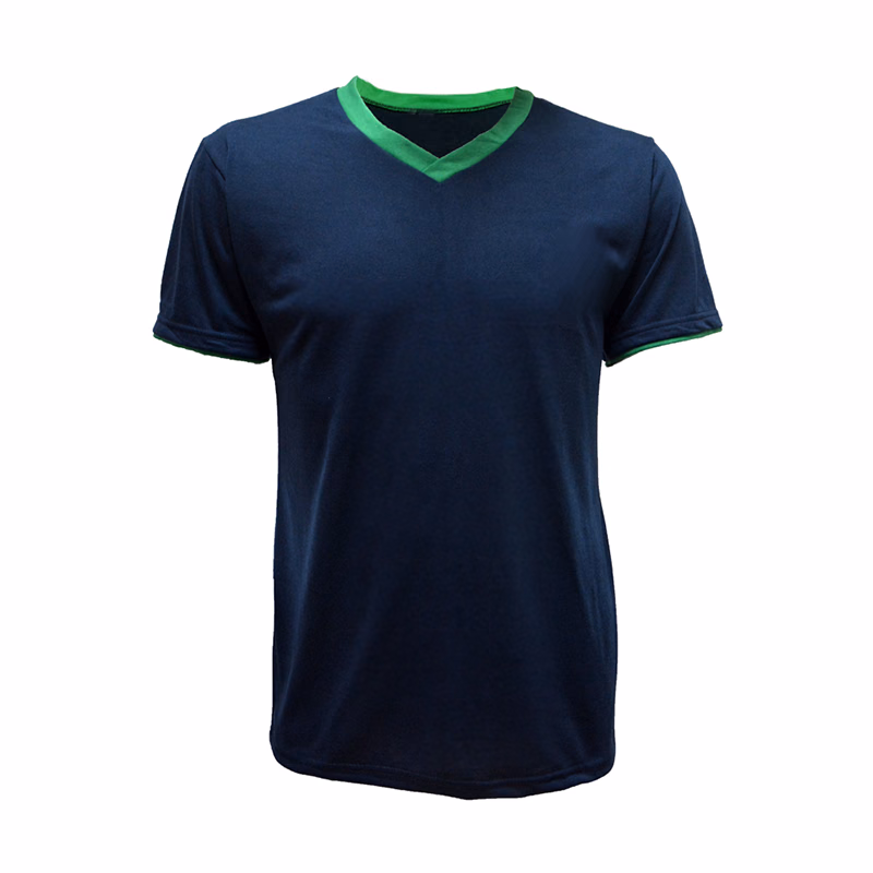 V-Neck T-Shirt Manufacturer, manufactured by Alayki International, custom activewear