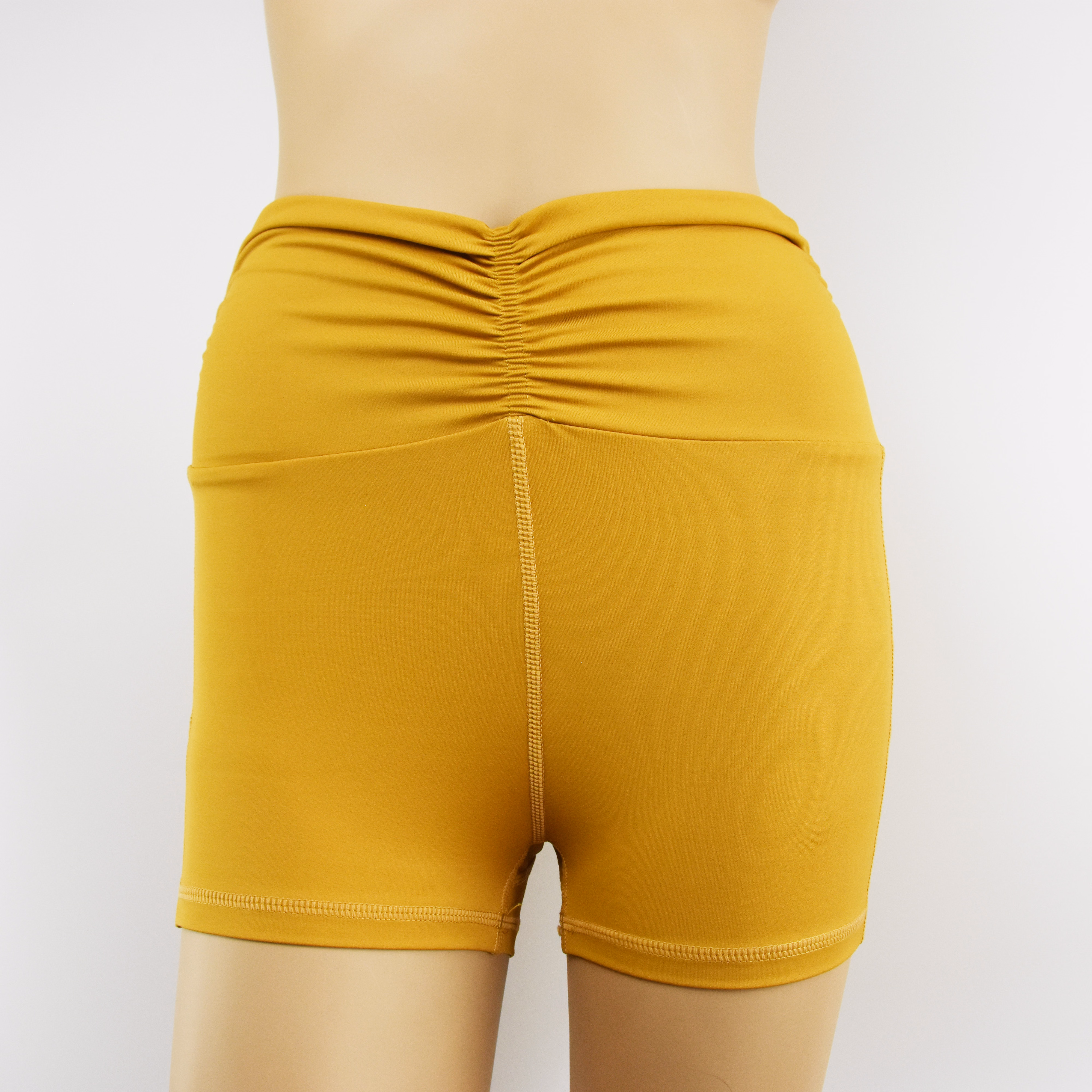 White Cheer Women’s Shorts, manufactured by Alayki International, custom activewear