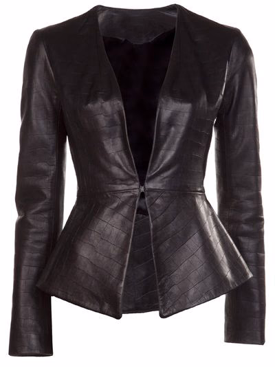 Women’s Longline Leather Coats, manufactured by Alayki International, custom leather jacket