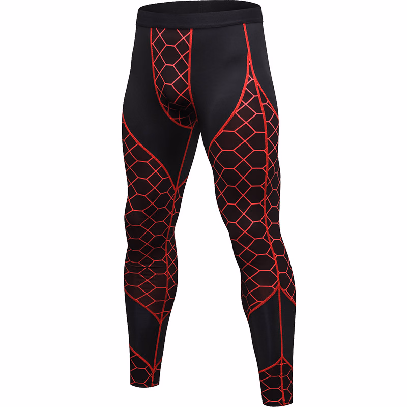 Yellow Men’s Leggings, manufactured by Alayki International, custom activewear