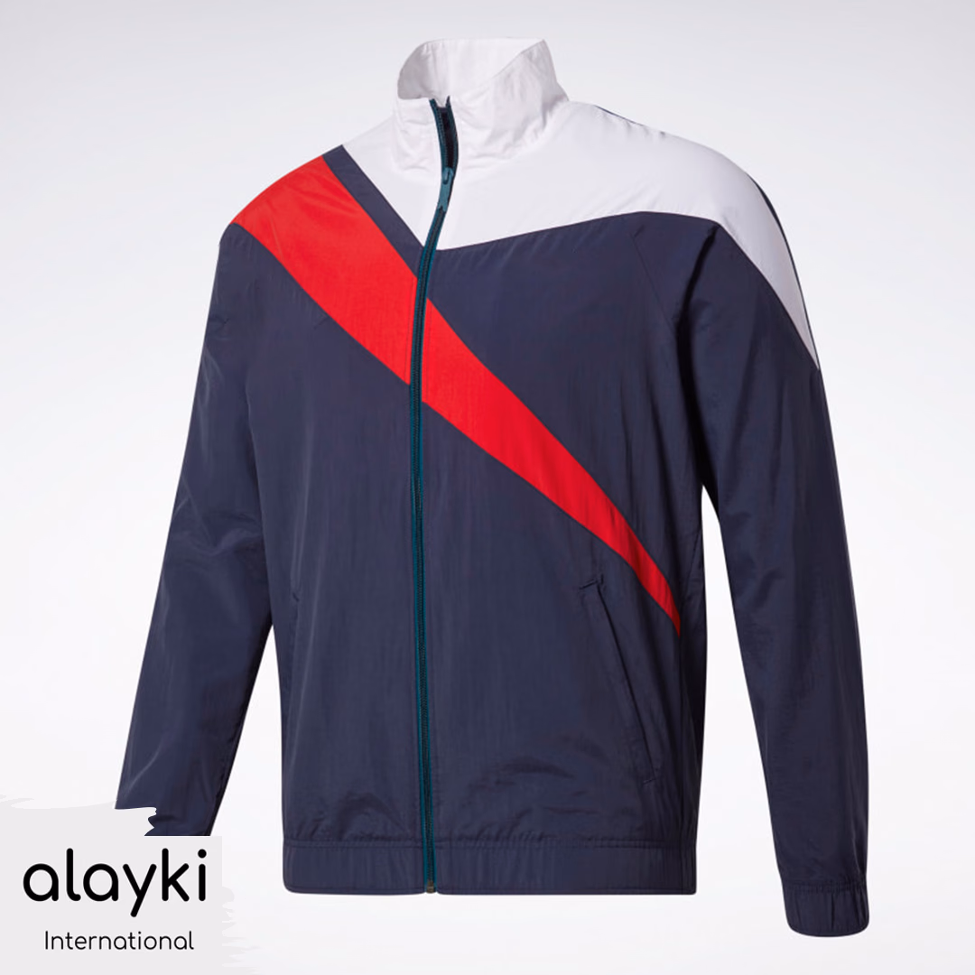 Zip-Up Gym Jackets, manufactured by Alayki International, custom activewear jacket