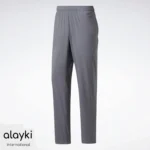 Alayki Grey Gym Jogger Pants for Men | Elastic Waistband Smooth Stretch Finish AMPJ001