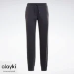 Alayki Charcoal Grey Gym Jogger Pants for Women | with Side Pockets Soft Knit Finish AWPJ001
