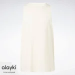 Alayki Cream Relaxed Tank Top for Men | High Round Neckline Smooth Stretch Finish AMTT004