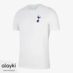 Alayki White Minimalist Soccer Jersey for Men | V-Neck Collar Clean Design Smooth Stretch Finish SMSC110